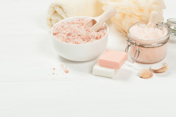 Handmade Sugar Peach Scrub With Argan Oil. Himalayan Salt. Toiletries, Spa Set.