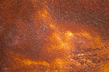 rust steel plate background and texture, rusty metal abstract of wall
