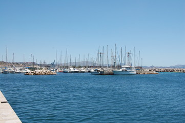 Fototapeta na wymiar Port Marseille