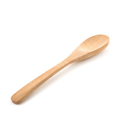 Wooden Spoon isolated on a white background