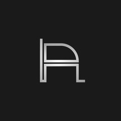 Initial Letter A Logo Template Design Vector