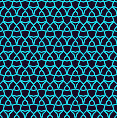 Geometric simple luxury blue minimalistic pattern with lines. Can be used as wallpaper, background or texture.