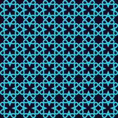 Vector seamless pattern. Modern stylish linear texture. Repeating geometric tiles with line elements.