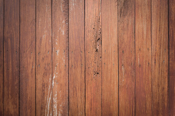 Fototapeta premium Old grunge dark textured wooden background,The surface of the old brown wood texture,top view brown wood paneling