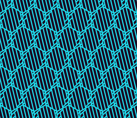 Vector seamless pattern. Modern stylish linear texture. Repeating geometric tiles with line elements.