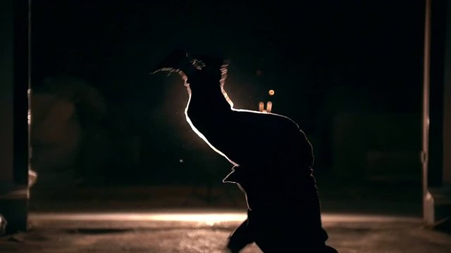 Kicking your feet in a jump, cheat a fight