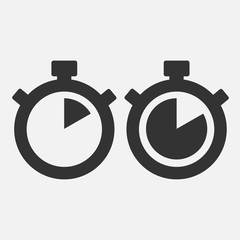 Stopwatch icon ten seconds