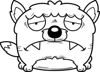 Depressed Little Wolf