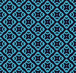 Vector seamless pattern. Modern stylish linear texture. Repeating geometric tiles with line elements.