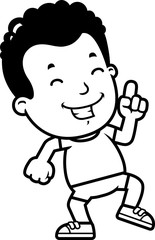 Cartoon Boy Dancing