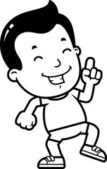 Cartoon Boy Dancing