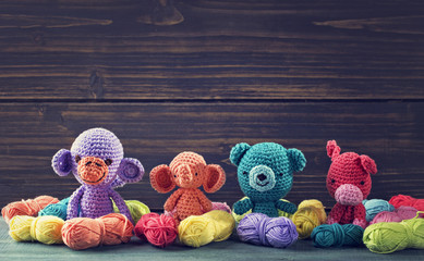 Amigurumi toys