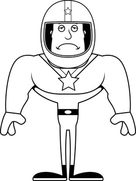 recommend clip art: Cartoon Sad Race Car Driver