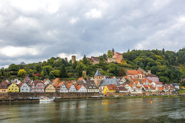 Fototapeta premium Hirschhorn am Neckar 