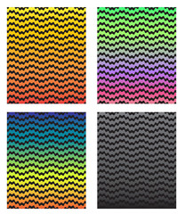 Geometric background in different colors