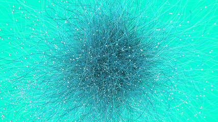 Abstract blue color burst texture