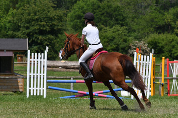 saut d'obstacle