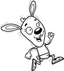 Cartoon Bunny Running