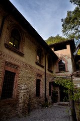 Tourist destination in northern Italy, Grazzano Visconti