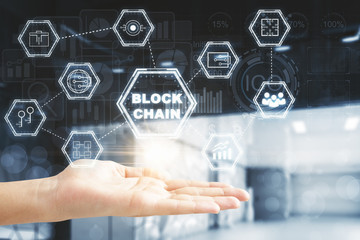 Cryptocurrency and finance concept