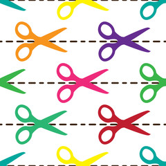 Scissors pattern.