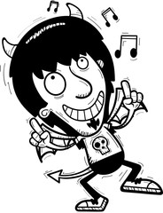 Cartoon Demon Dancing