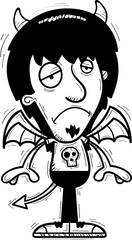 Sad Cartoon Demon