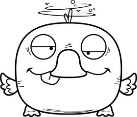 Cartoon Goofy Duckling