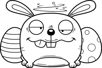 Intoxicated Cartoon Easter Bunny