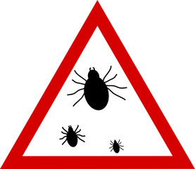 vector illustration, warning ticks