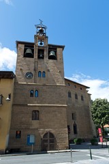Fototapeta na wymiar Parish church of Santa María la Real