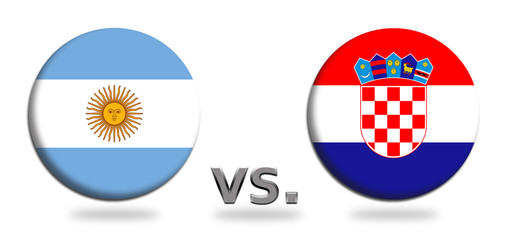 Russia 2018 Group D Argentina versus Croatia