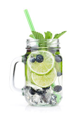Fresh lemonade jar