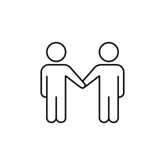 gays homosexuality relationship symbol line black icon