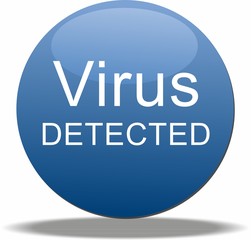 button virus detected