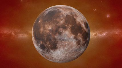 the Moon, satellite of planet Earth, object in the Solar System  © dottedyeti