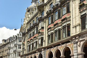 Sights of the city of Zurich.