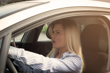 It's dangerous using phone while driving.