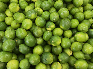 Bunch of Organic Lemon. Photo image