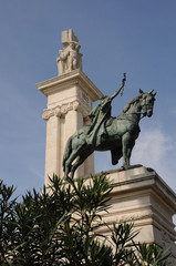 Obraz premium Cadiz, Spain - Monument to the Constitution of 1812 