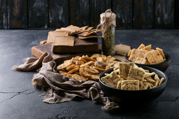 Assortment of snacks