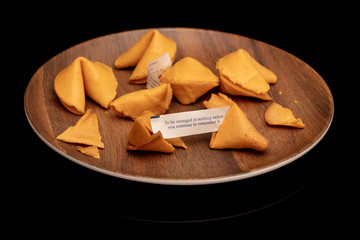 fortune cookie says to you to be wronged