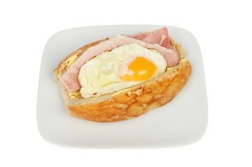 Ham and egg roll