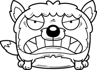 Angry Cartoon Fox