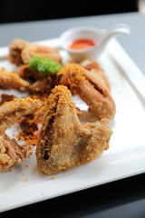 Fried chicken appetizer