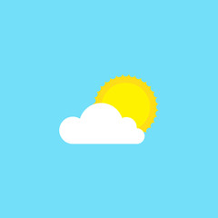Winter and summer vector icon