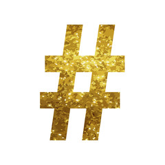 hashtag sign of splash paint