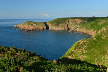 Plemont Bay, Jersey, U.K.
Spring high tides and a dramatic coastline.