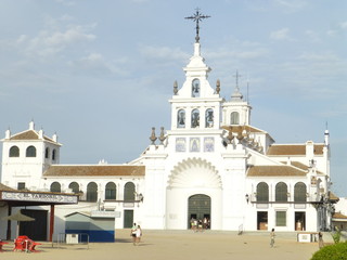 El Rocio, aldea de Ayamonte en Huelva ( Andalucia, España)