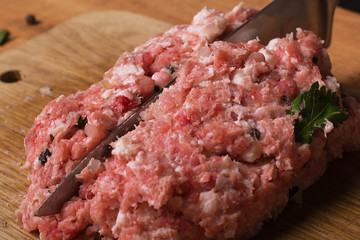 minced meat, pork, beef, minced meat
